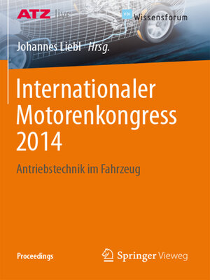 cover image of Internationaler Motorenkongress 2014